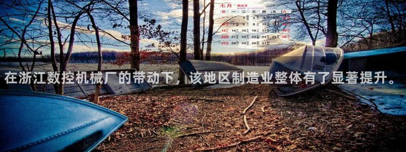 天辰娱乐指尖所：在浙江数控机械厂的带动下，该地区制造业整体有了显著提升。